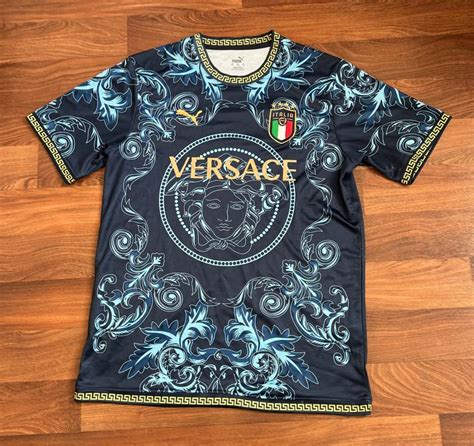 2022/2023 Special Edition Versace X Italien Weißes Trikot 